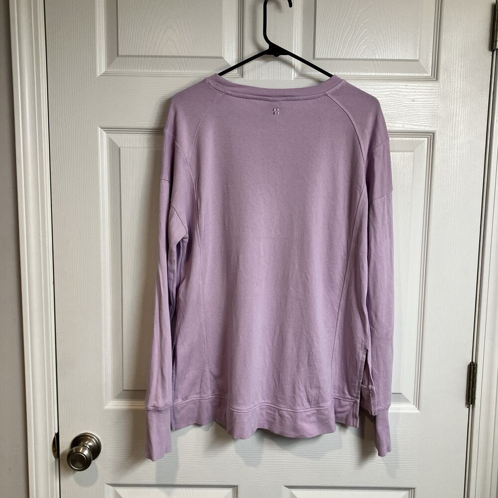 Sweaty Betty Lavender Sweatshirt - Picture 2 of 10